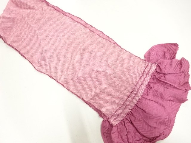 正絹　絞り　振袖用帯揚げ